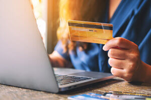 work-issued credit cards